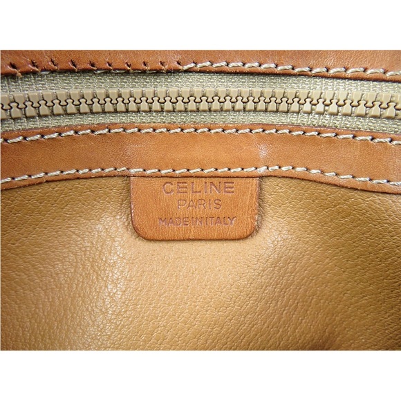 Celine Brown and Tan Shoulder Bag - Picture 14 of 16